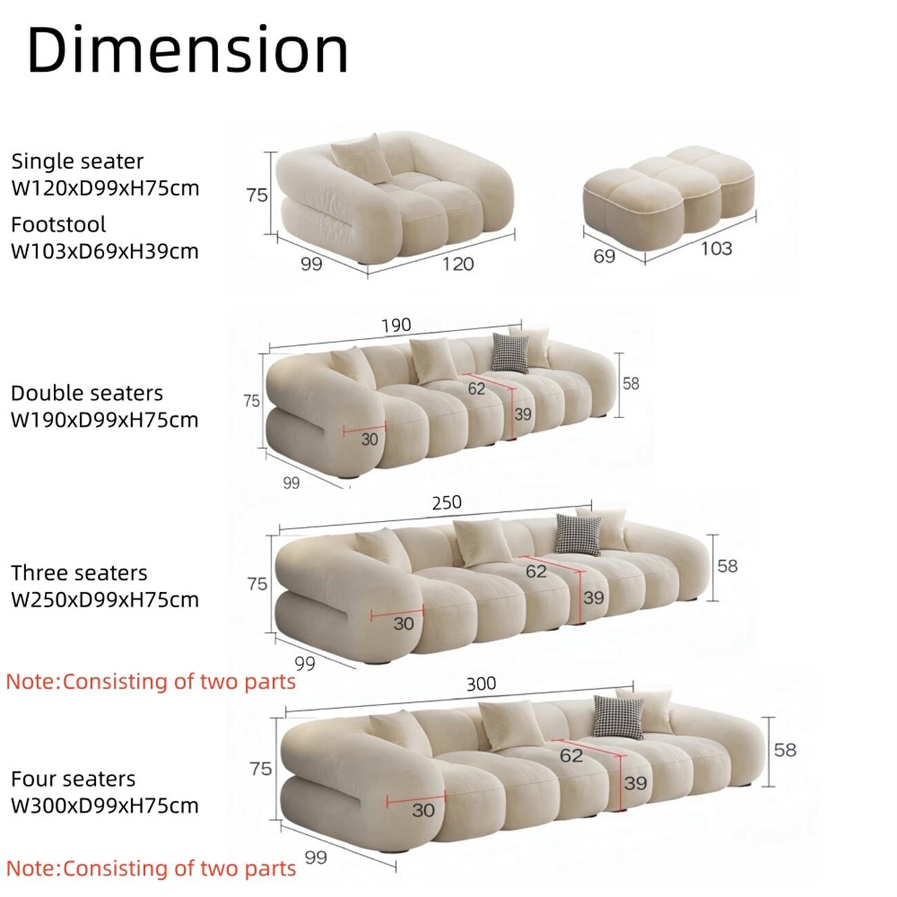 CloudWave Sofa
