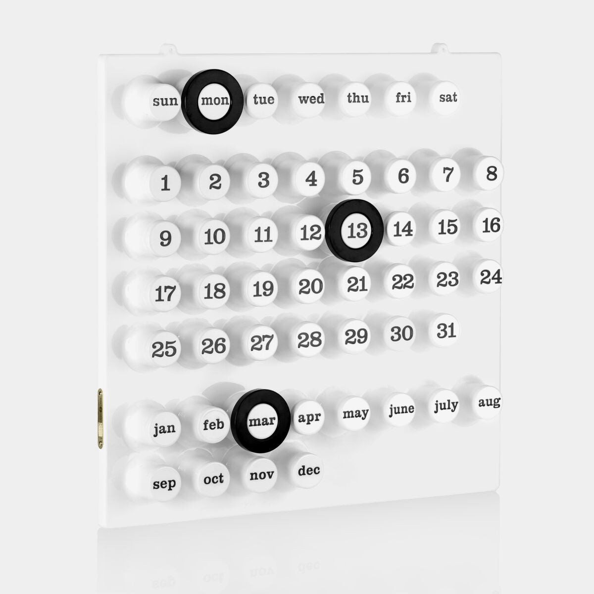 Dot-Block Perpetual Calendar
