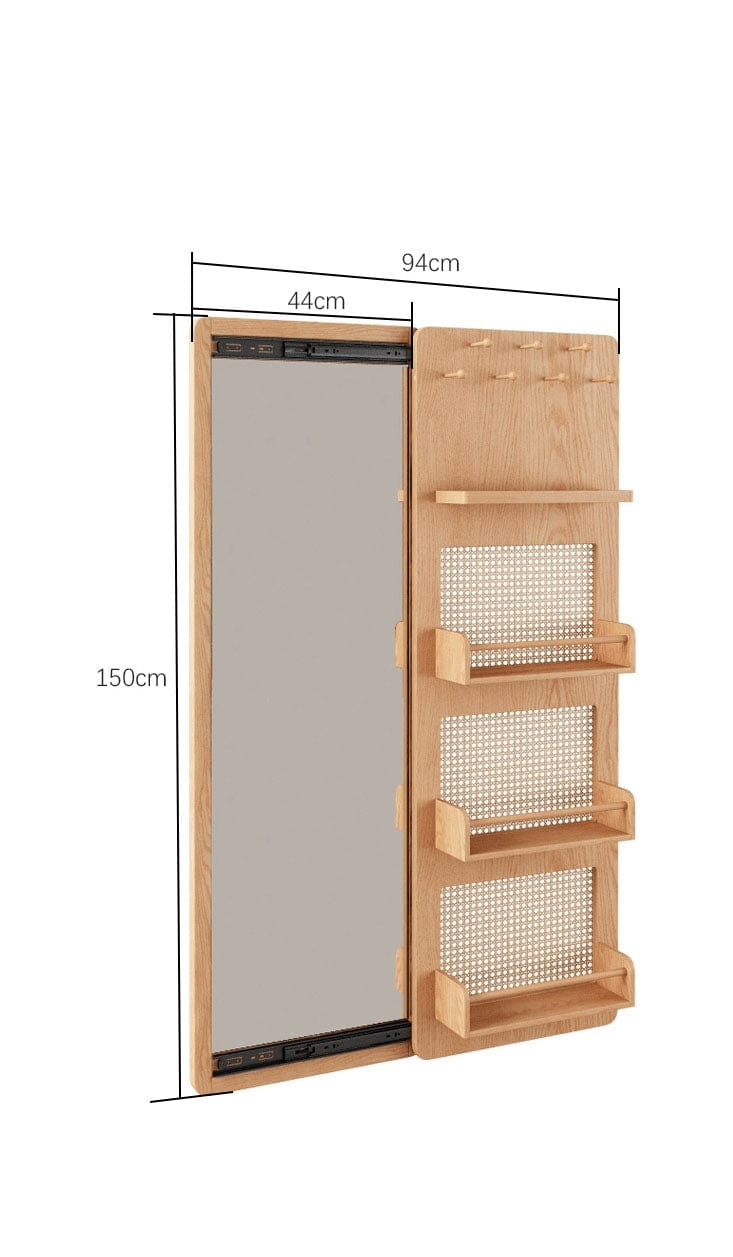 Sliding Wall-Mounted Dresser
