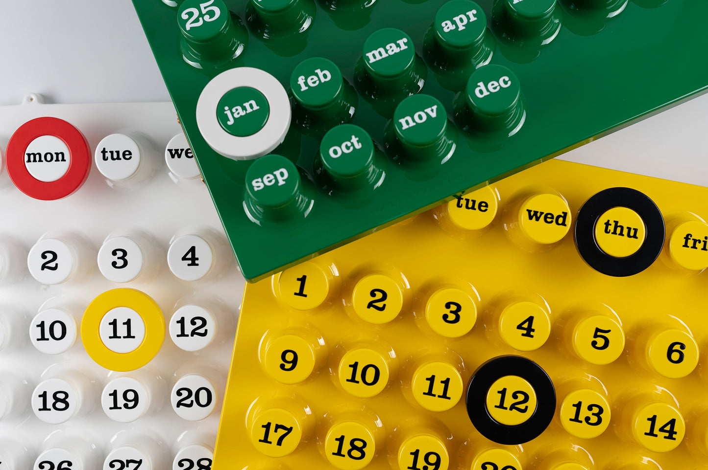 Dot-Block Perpetual Calendar