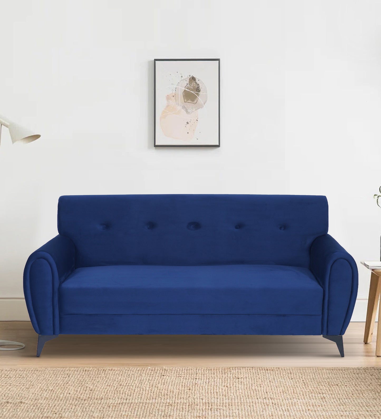 Emiliana Velvet Sofa – Royal Blue