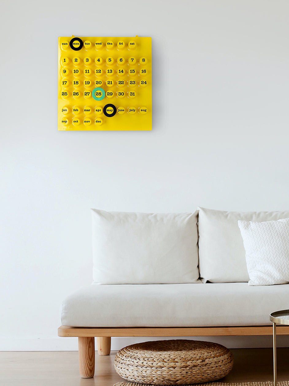 Dot-Block Perpetual Calendar