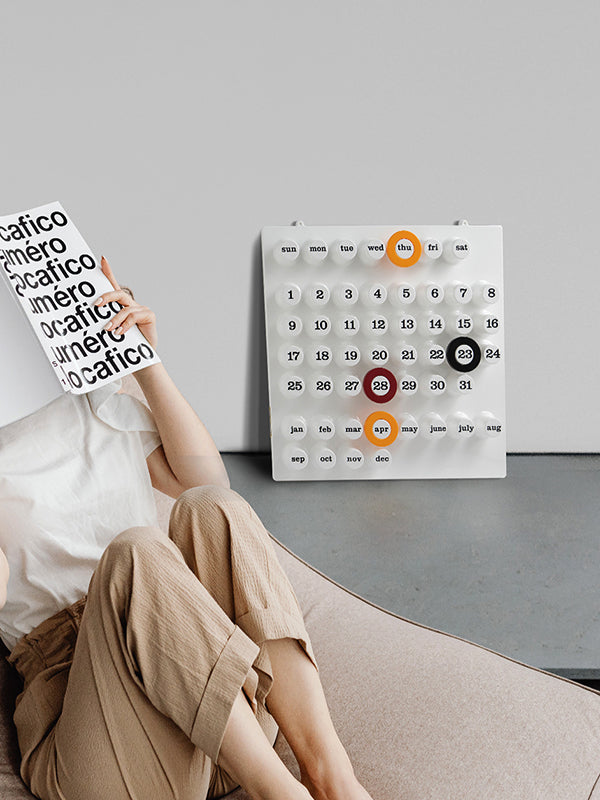 Dot-Block Perpetual Calendar