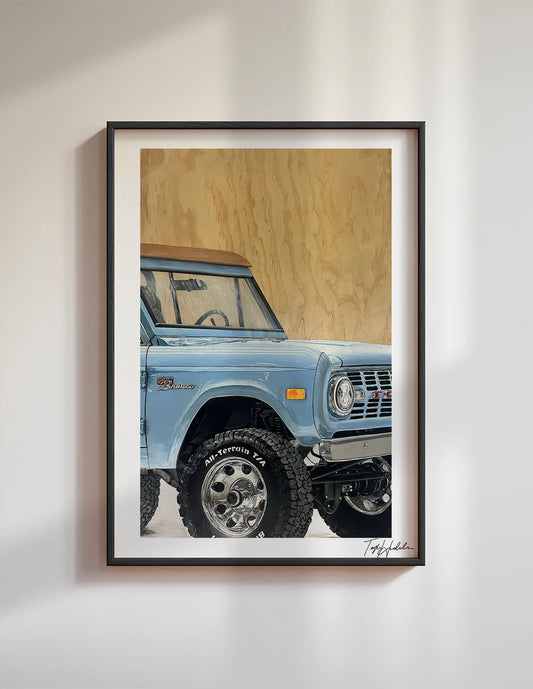 Ford Bronco Blue