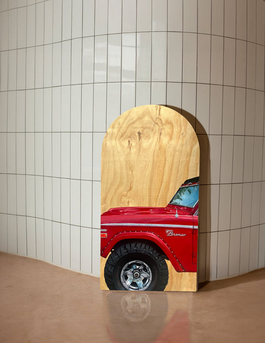 Ford Bronco Red